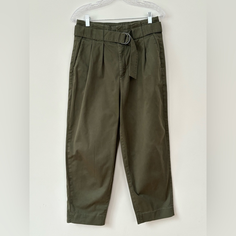 Banana Republic Olive Green Women's Trousers
